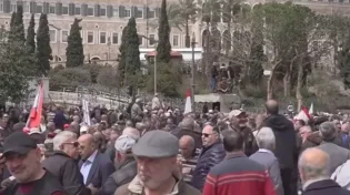 הפנסיונרים של לבנון יצאו להפגין - כך זה נראה