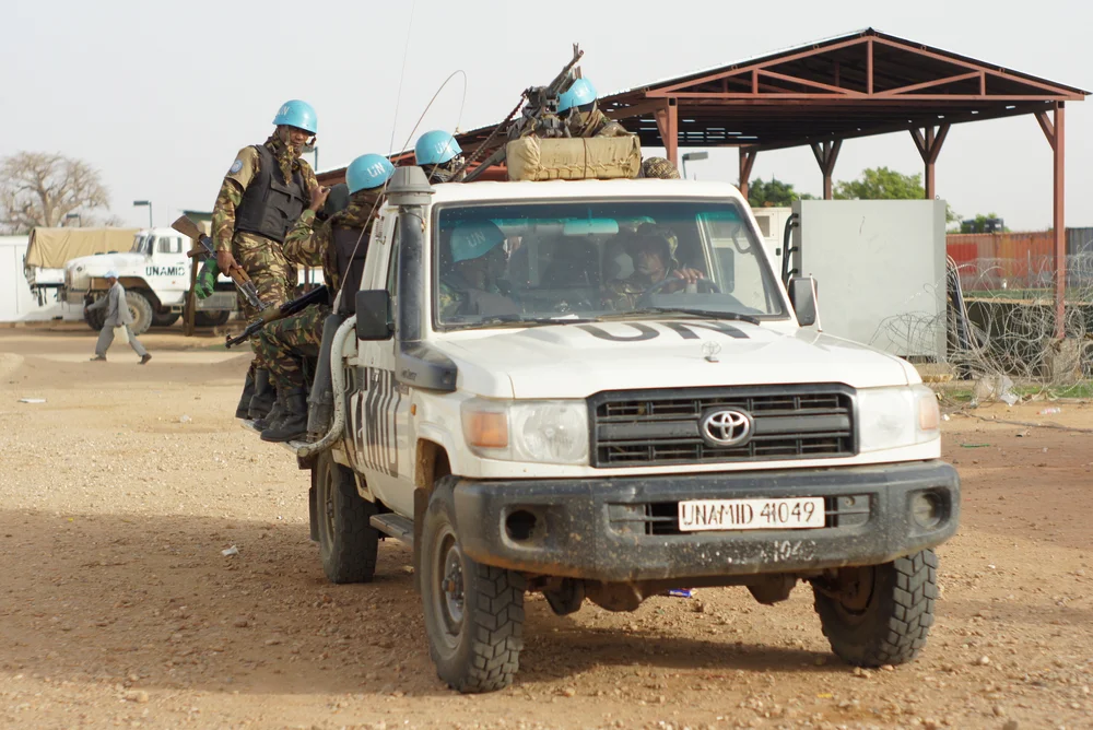 תיעוד מזירת הקרב בסודאן