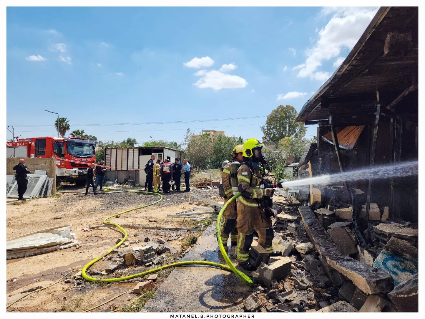2 ילדים נספו בשריפה ביישוב הבדואי
