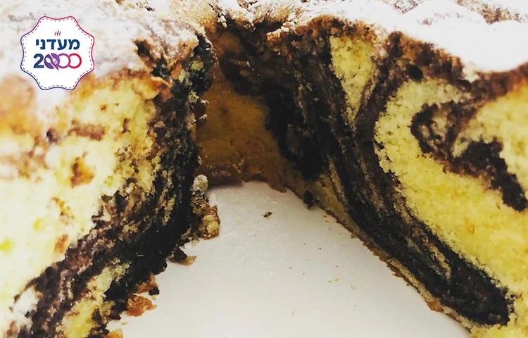 מתכון לעוגת שיש תפוזים, גבוהה ובחושה בקלי קלות