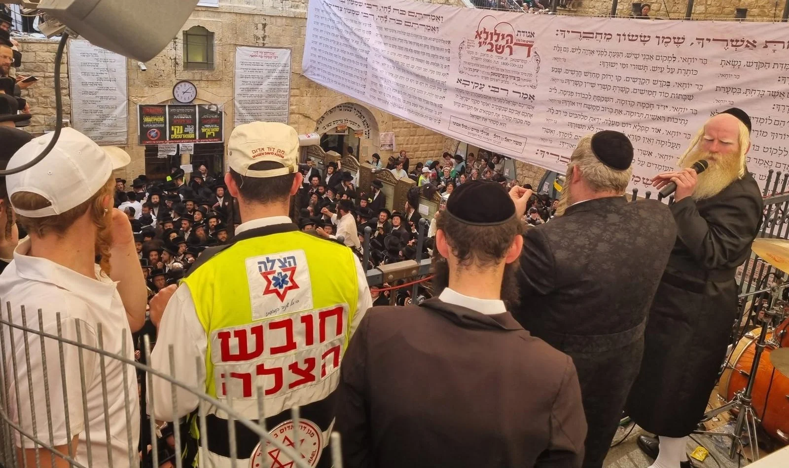 סיכום פעילות מתנדבי הצלה בהילולת הרשב"י