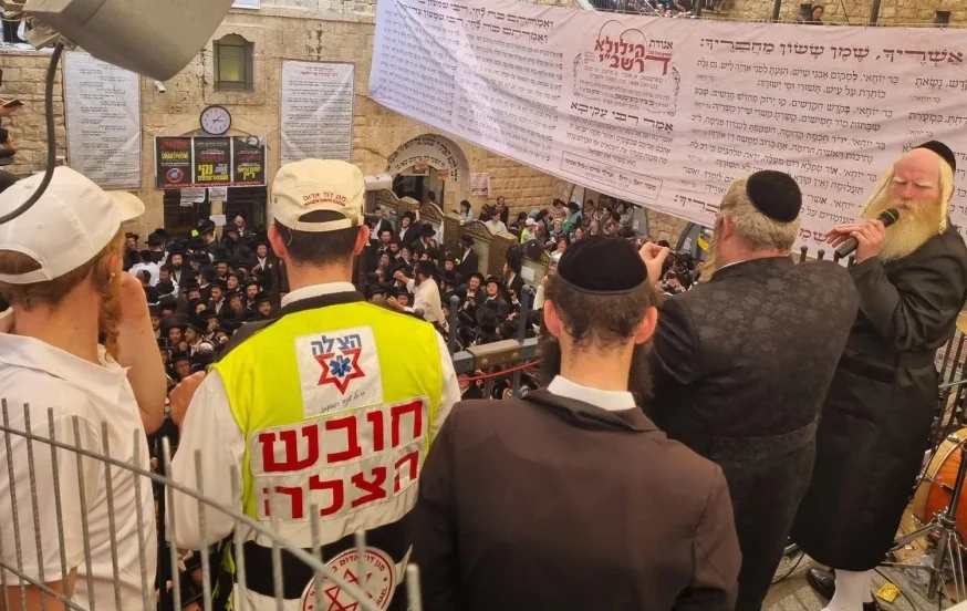 סיכום פעילות מתנדבי הצלה בהילולת הרשב"י סיכום פעילות מתנדבי הצלה בהילולת הרשב"י