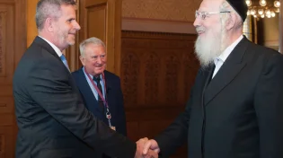 ח"כ הרב אייכלר במפגש מרתק עם רה"מ הונגריה