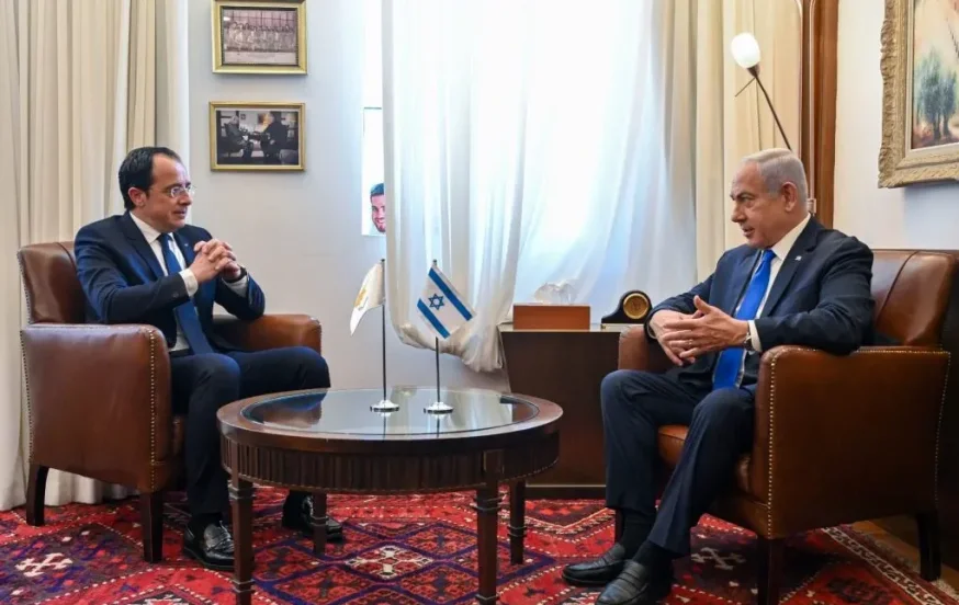נשיא קפריסין הפתיע את נתניהו: "מגנה לחלוטין את ההתקפות"