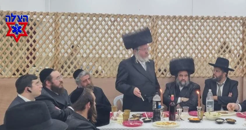 "הכל זה מהקדוש ברוך הוא": הילד שנפצע קשה עשה סעודת הודיה "הכל זה מהקדוש ברוך הוא": הילד שנפצע קשה עשה סעודת הודיה