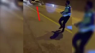 השוטר עצר את התנועה ואז קרה הדבר הכי מפחיד שיש&nbsp;