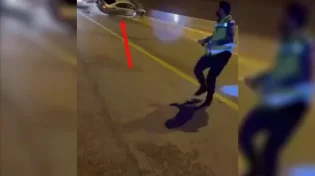 השוטר עצר את התנועה ואז קרה הדבר הכי מפחיד שיש