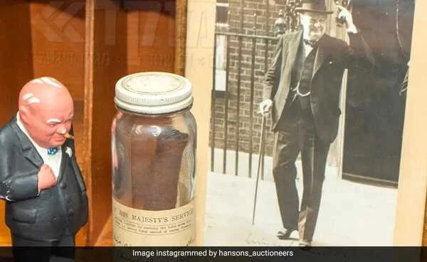 לאחר 80 שנה: הסיגריה של צ'רצ'יל תימכר במכירה פומבית לאחר 80 שנה: הסיגריה של צ'רצ'יל תימכר במכירה פומבית