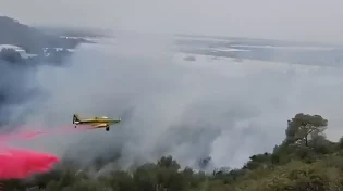 בעקבות מזג האוויר: מאות שריפות בסוף השבוע - צפו