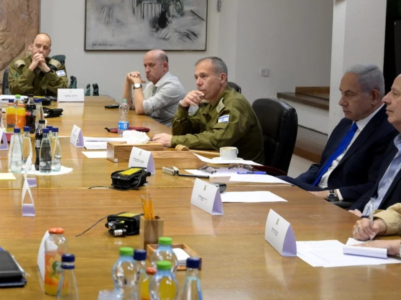 על רקע התרגיל של חיזבאללה הקבינט יתכנס הערב בקריה