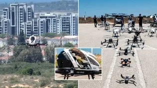 צפו: ניסוי ראשון של מונית אווירית בוצע בישראל&nbsp;
