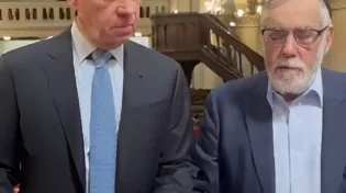 תיעוד: השר גלנט בביקור מרגש בבית הכנסת הגדול בבלגיה
