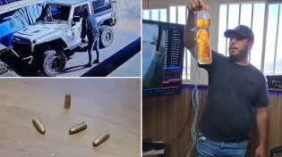 כדורי אקדח ובקבוק בנזין: זה מה שחיכה לתושב הצפון ברכבו