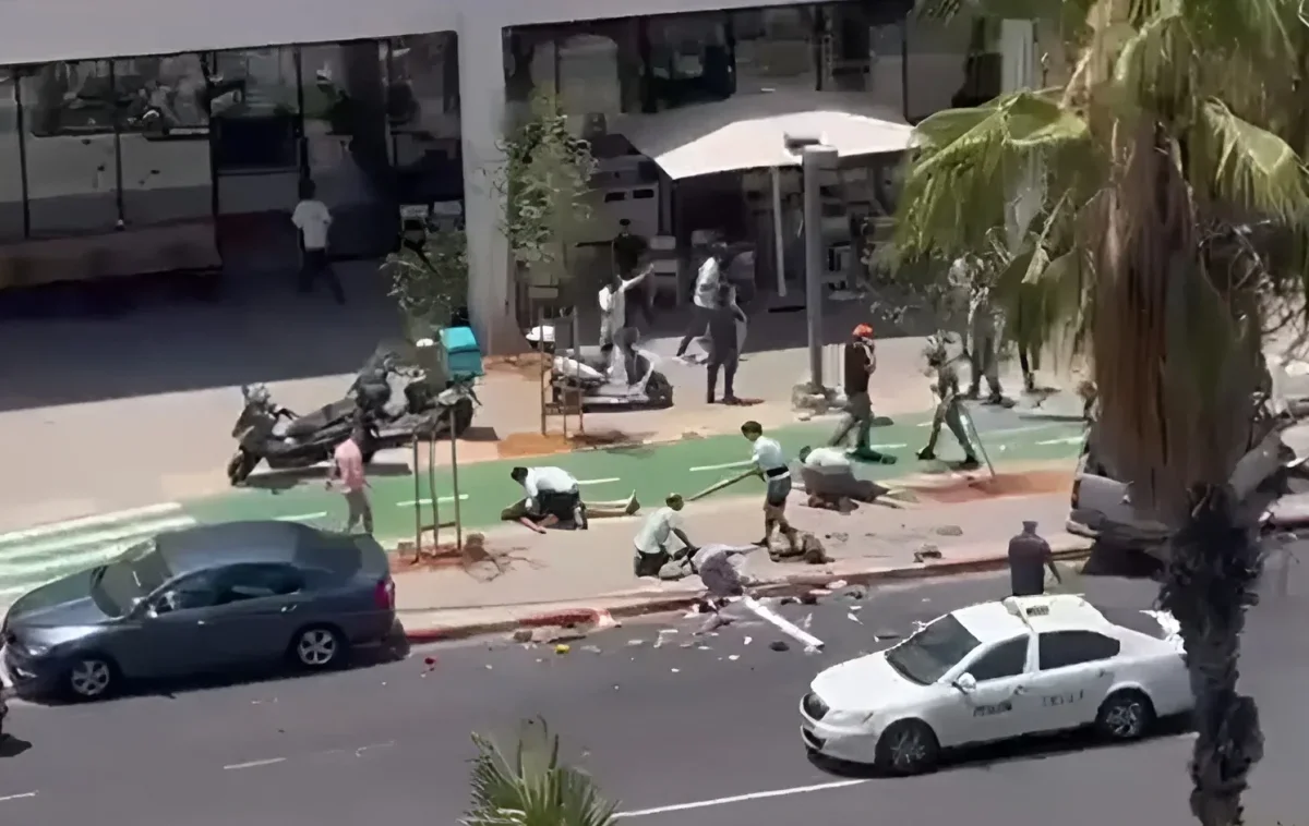פיגוע משולב בתל אביב, 5 פצועים המחבל חוסל