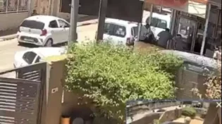 צפו ברגע הירי בשומרון שנגמר בנס