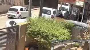 צפו ברגע הירי בשומרון שנגמר בנס