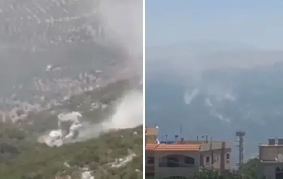 בעקבות השיגורים מדרום לבנון: צה"ל השיב בירי עשרות פגזים בעקבות השיגורים מדרום לבנון: צה"ל השיב בירי עשרות פגזים