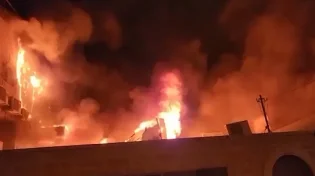 30 מיליון ש"ח: מגבית מיוחדת לאחר השריפה בבניין החסידות 