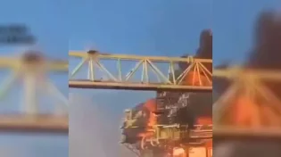 מקסיקו: שדה הנפט הימי עלה בלהבות - צפו