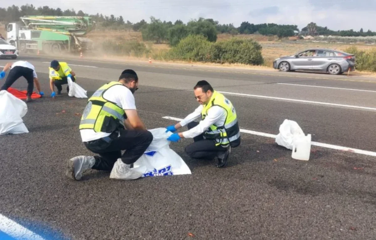 תאונת דרכים קשה בכביש 6: חבר הכנסת סייע בזירה 