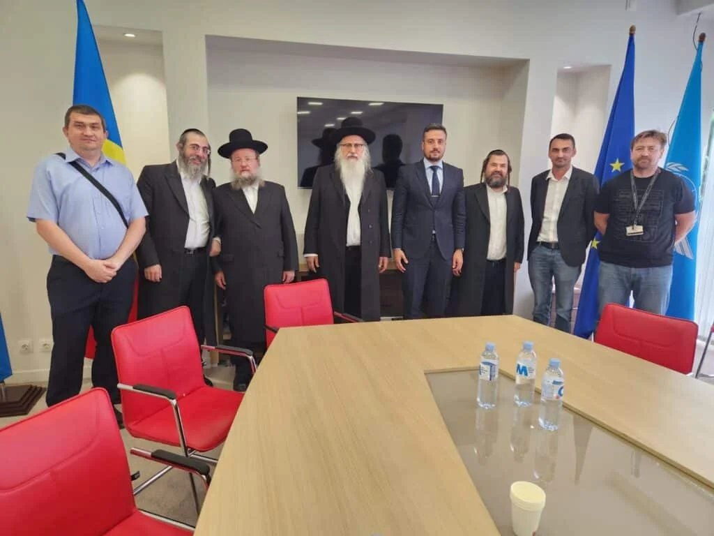 לקראת ראש השנה: עסקני ברסלב נפגשו עם גורמים בכירים במולדובה לקראת ראש השנה: עסקני ברסלב נפגשו עם גורמים בכירים במולדובה