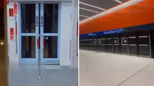 הצצה ראשונה לתחנת הרכבת הקלה בתל אביב