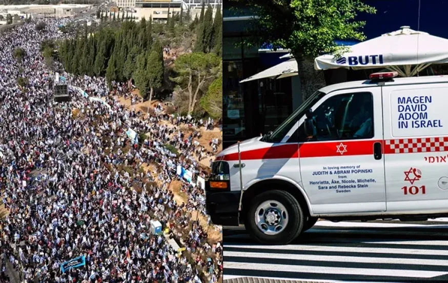 מפגינה ניסתה לחסום כביש ונדרסה; "אין חשש לרקע פוליטי" מפגינה ניסתה לחסום כביש ונדרסה; "אין חשש לרקע פוליטי"