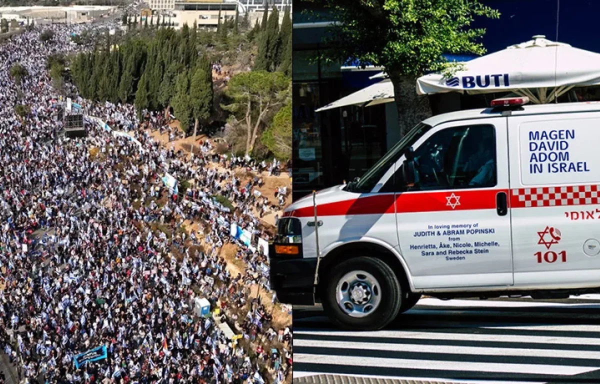 מפגינה ניסתה לחסום כביש ונדרסה; "אין חשש לרקע פוליטי"