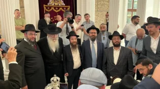תחת אבטחה: יהודי בלארוס חגגו בשמחת התורה