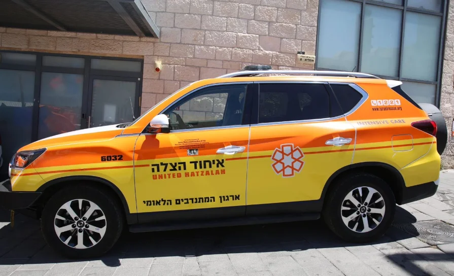 מרגש: רכב חירום נתרם ל"איחוד והצלה" לזכרן של נרצחות הפיגוע 