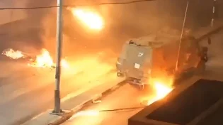 תיעוד מלב שכם: מחבלים מתעמתים עם כח צה''ל