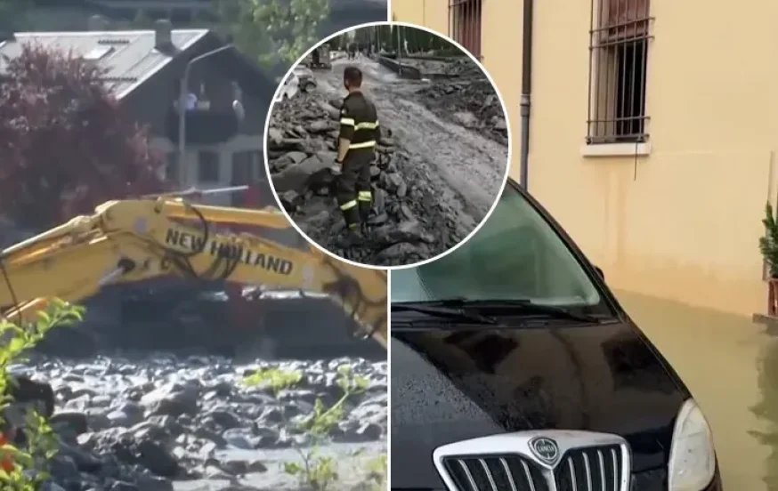טובעים בבוץ: סערה חזקה באיטליה גרמה למפולות בוץ הרסניות טובעים בבוץ: סערה חזקה באיטליה גרמה למפולות בוץ הרסניות