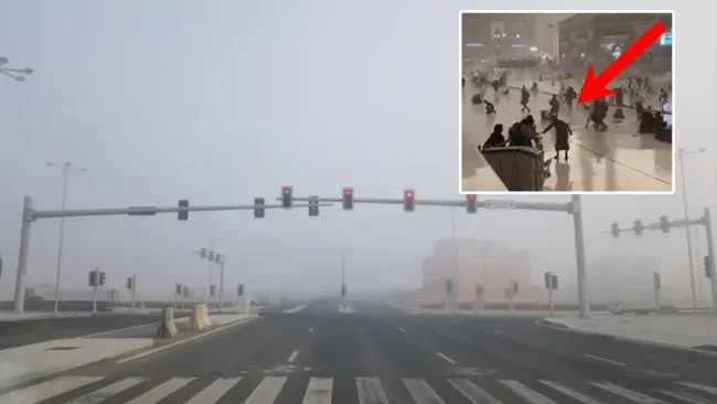 בשיא הקיץ: מזג אוויר מטורף בסעודיה - צפו