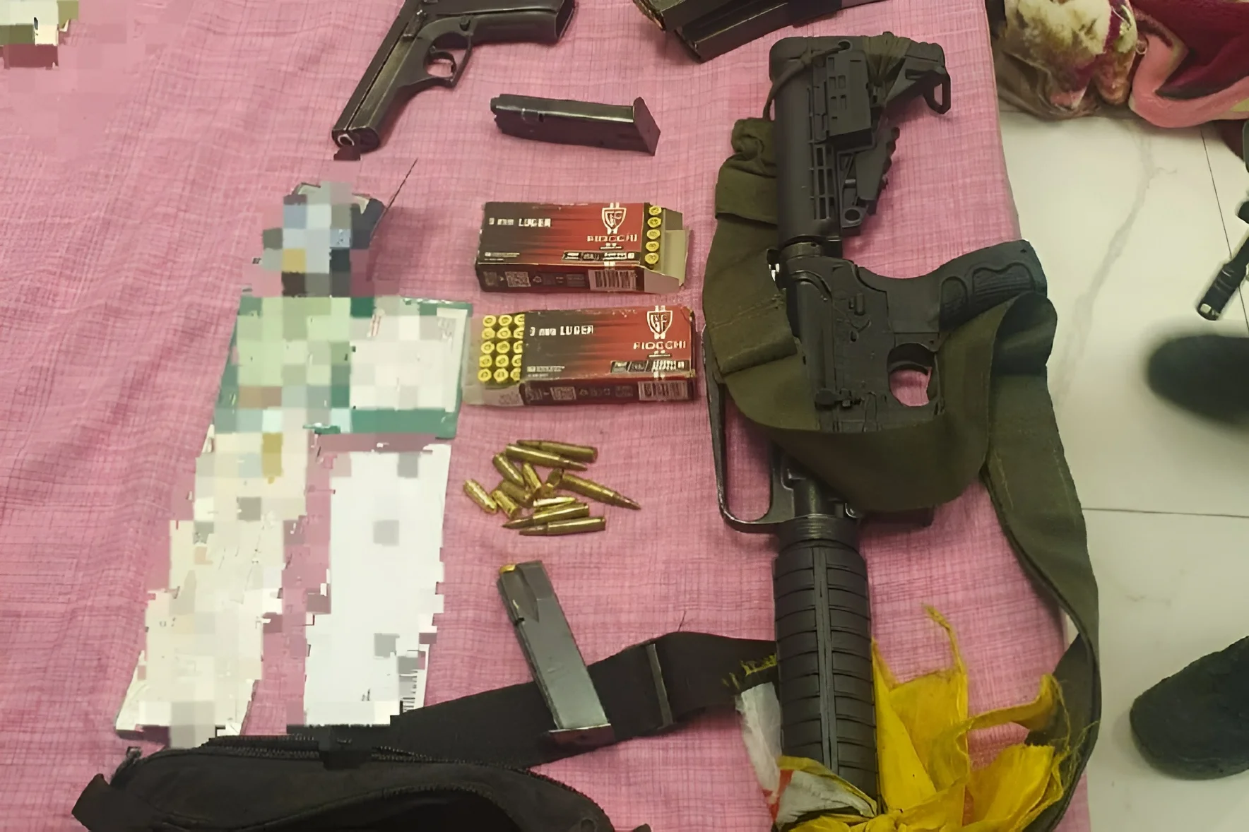 במהלך פעילות מבצעית: אמל"ח התגלה במיטת הילד 