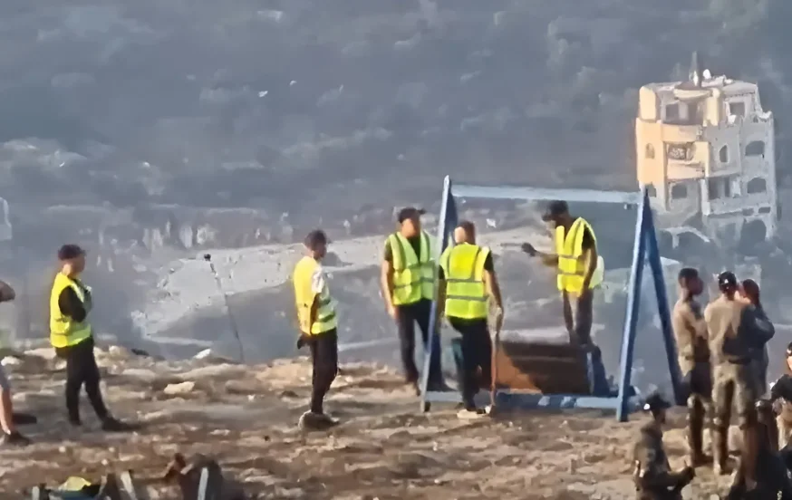 מצפה תיירותי שהוקם לזכר הנרצחת רינה שנרב הי"ד נהרס 