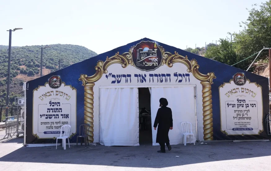 במירון נערכים לאלפי מתפללים בראש השנה במירון נערכים לאלפי מתפללים בראש השנה