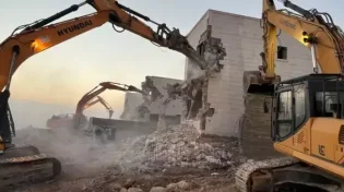 צפו: כוח צה"ל ביצע הריסת מבנים בכפר המרצחים