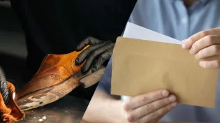 אחרי 22 שנה פתח את הפתק שקיבל מהסנדלר