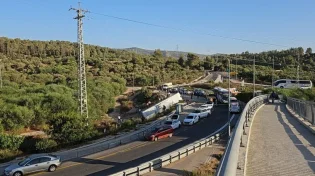בית שמש: אוטובוס תלמידים התהפך, 12 פצועים פונו