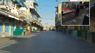 תיעוד הזוי: פועלי הניקיון מפזרים זבל ומחלקים דוחות