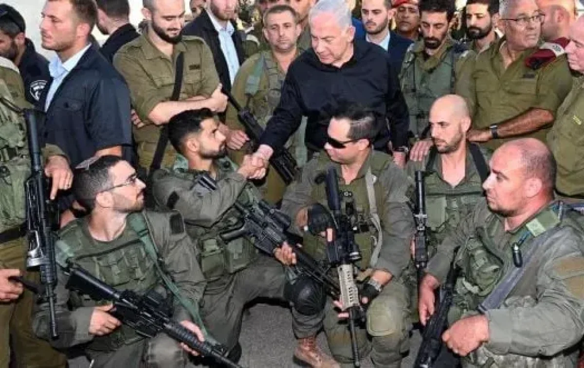 ראש הממשלה פגש את לוחמי עוטף עזה: "אני מצדיע לכם"