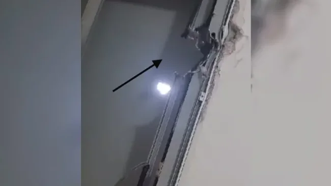 "איזה נס": הרסיס חדר לבית וכולם ניצלו