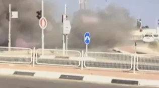 הטיל נפל מטרים מצוות השידור הישראלי שניצל בנס