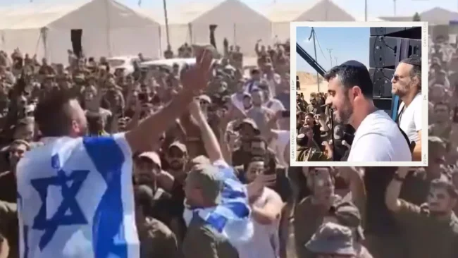 כשישי ריבו שימח את החיילים בבסיסי הדרום