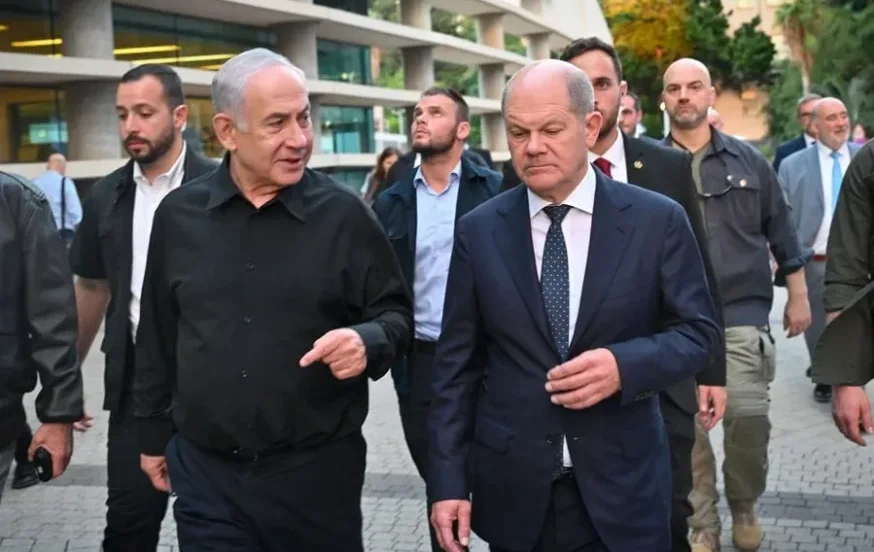 קנצלר גרמניה בהצהרה: "מחויבים לשמור על מדינת ישראל" קנצלר גרמניה בהצהרה: "מחויבים לשמור על מדינת ישראל"