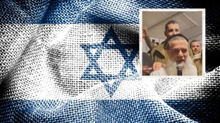 משמח: הרב יגאל כהן רוקד עם החיילים ומחזק אותם