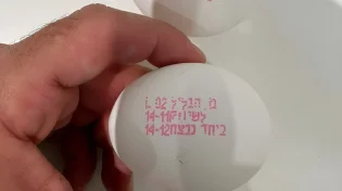 גם על הביצים מוטבעת החותמת "ביחד ננצח"