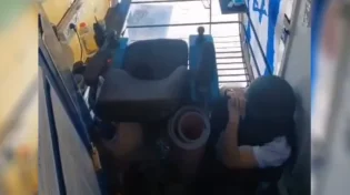 תיעוד של מנופאי באיזור הנגב בזמן הירי 