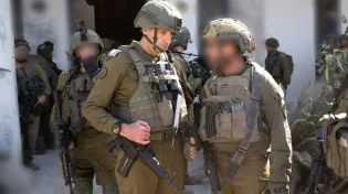 הרמטכ״ל נכנס לתוך עזה וחיזק את הלוחמים