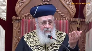 מרן הראשל"צ הרב יצחק יוסף: תמחה את זכר חמאס | שידור חי